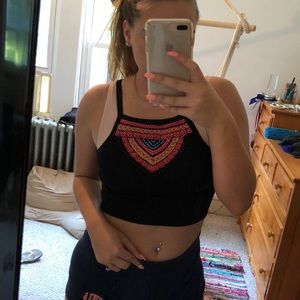 Simple boho crop top